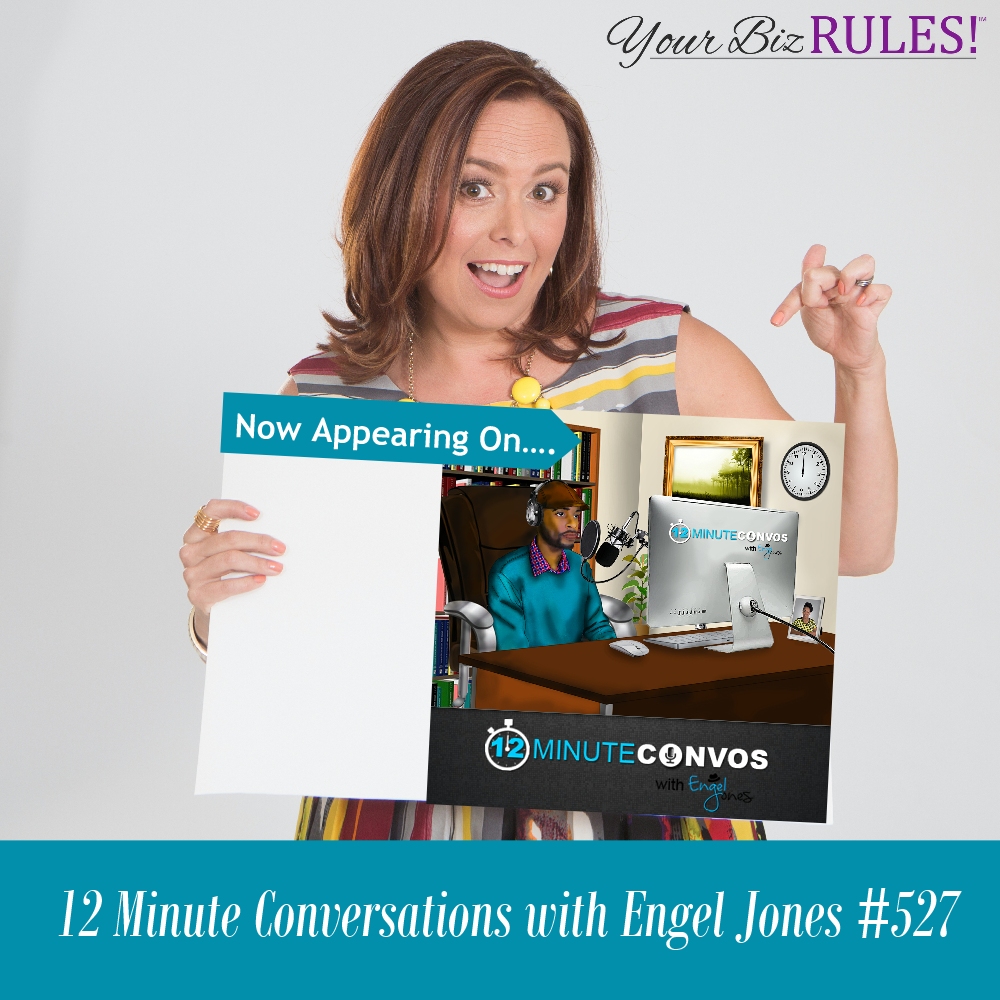 Dallas Small Business Coach appears on the twelve minute conversations with Engel Jones